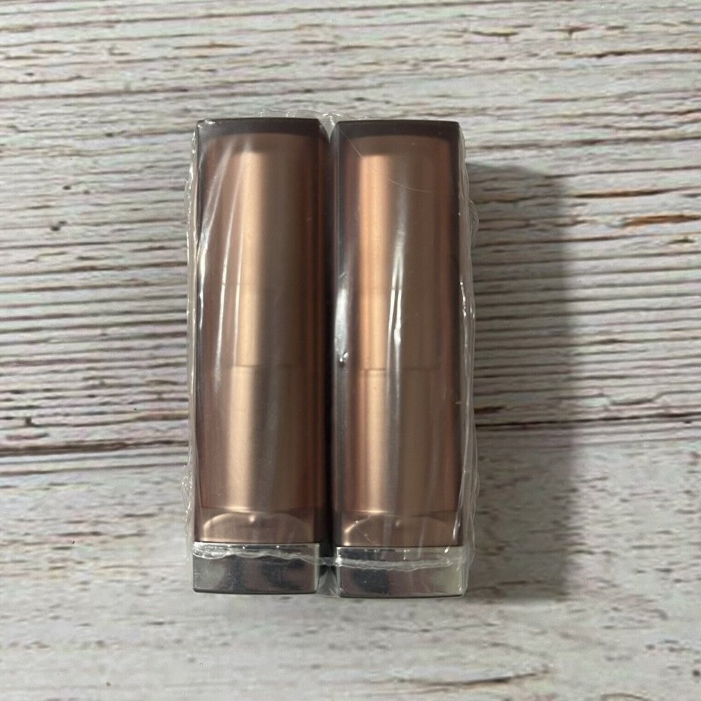 Maybelline Color Sensational Matte Finish Lipstick 570 Toasted Truffle 2 Pack